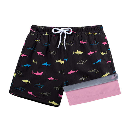 Toddler Boys Swim Trunks Compression Boxer Brief Liner 12m-5t