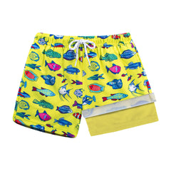 Toddler Boys Swim Trunks Compression Boxer Brief Liner 12m-5t