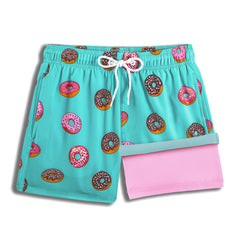 Boys Swim Trunks with Compression Boxer Brief Liner B06