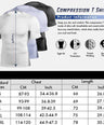 Brisira Men Coolmax Baselayer Compression Shirt Gym Athletic Workout Short-Sleeve Cool Dry Size S to 2XL