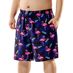 Big and Tall Swim Trunks for Men with Mesh Liner