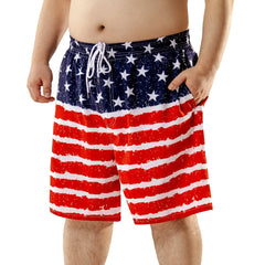 Big and Tall Swim Trunks for Men with Mesh Liner